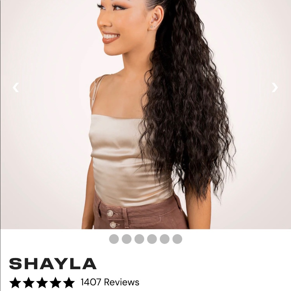 Insert Name Here Shayla Pony Tail